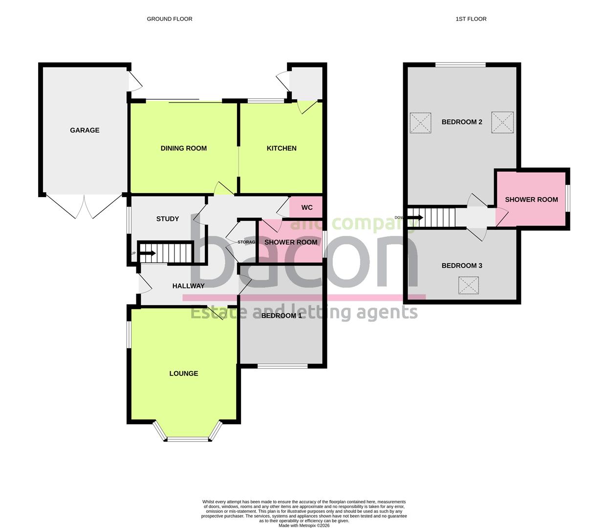 Floor Plan | Bungalow - Detached | Walpole Avenue, Goring-By-Sea, BN12 | For Sale